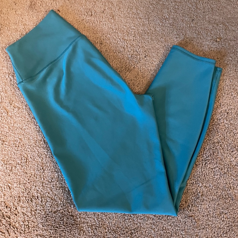 ALO Yoga Aqua Blue Leggings